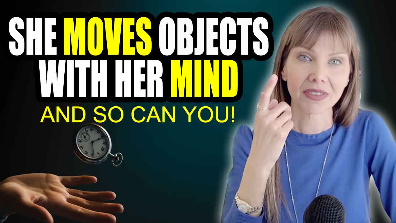 Caroline Cory explains telekinesis.