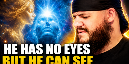Shaun Jordan has learned how to see even though he is blind and has no eyes!