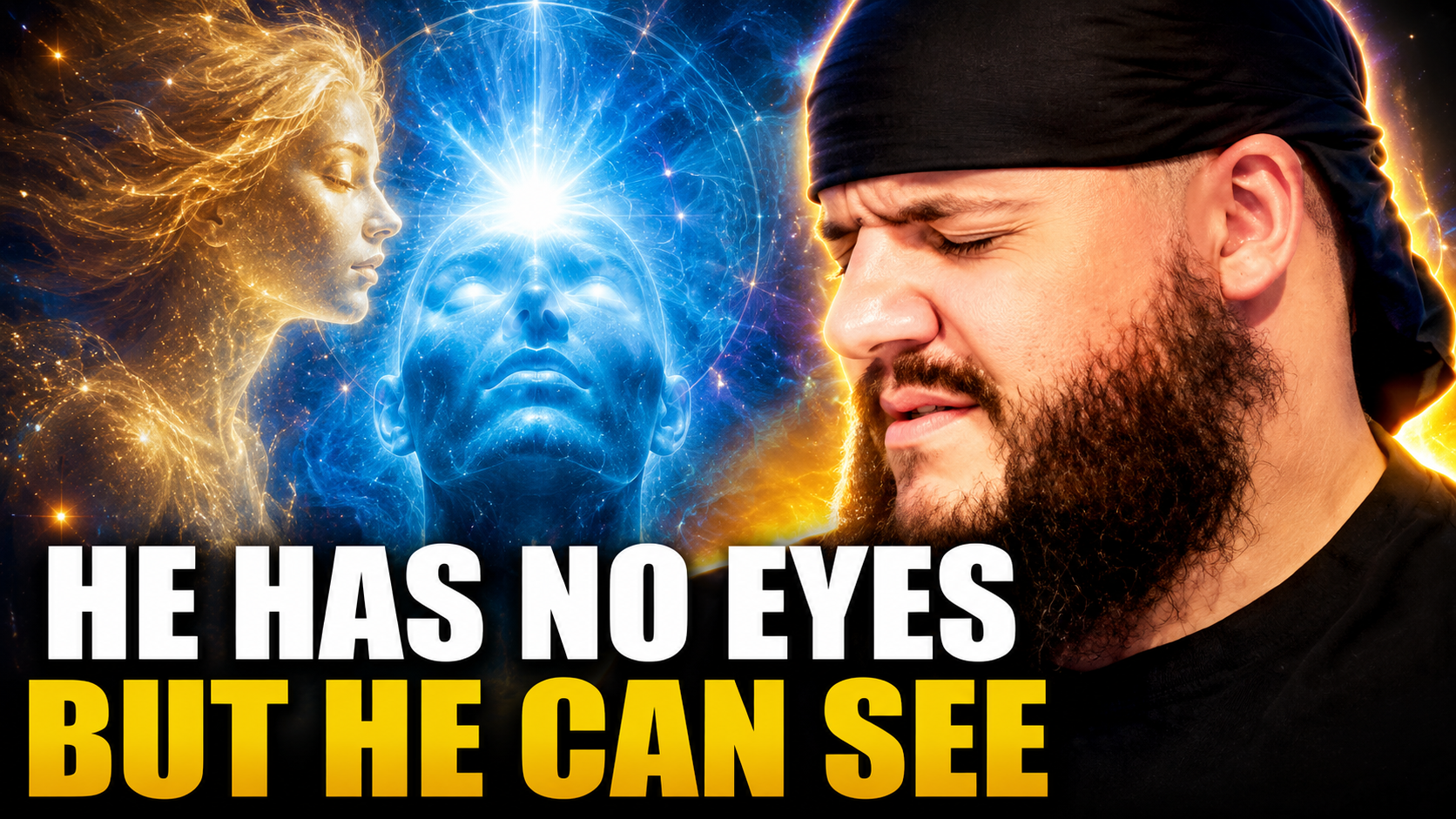 Shaun Jordan has learned how to see even though he is blind and has no eyes!