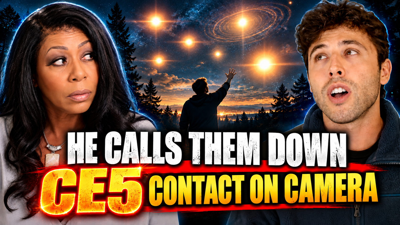 Dramatic CE5 Contact Under Glowing Orbs How I learned to call down UAP and orbs.